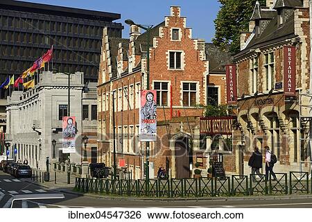 Restaurant Ravenstein, Hofberg, Brussels, Belgium, Europe View Large Photo Image Stock Photograph - Restaurant Ravenstein, Hofberg, Brussels, Belgium, Europe. Fotosearch