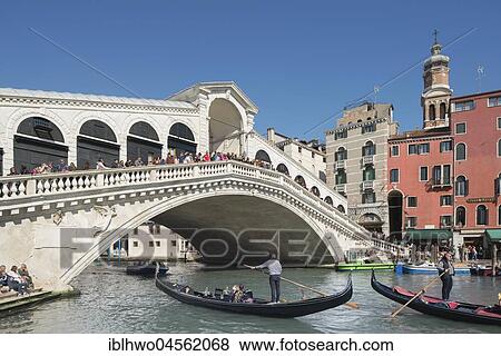 Rialto Bridge, Canale Grande, Venice, Venice, Veneto, Italy, Europe View Large Photo Image Stock Photo - Rialto Bridge, Canale Grande, Venice, Venice, Veneto, Italy, Europe. Fotosearch
