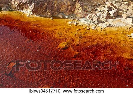 Rio Tinto, Red River, heavy metals dying the river, Huelva province, Andalucía, Spain, Europe View Large Photo Image Stock Image - Rio Tinto, Red River, heavy metals dying the river, Huelva province, Andalucía, Spain, Europe. Fotosearch