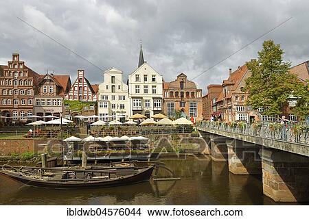 River Ilmenau, Old Town, Lüneburg, Lower Saxony, Germany, Europe View Large Photo Image Picture - River Ilmenau, Old Town, Lüneburg, Lower Saxony, Germany, Europe. Fotosearch