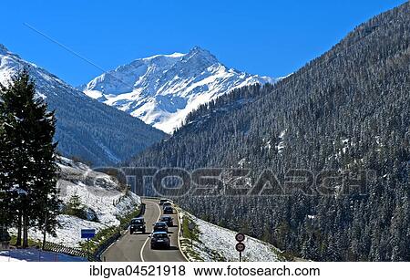 Road to the Grosser Sankt Bernhard Pass, at back Mont Velan, Liddes, Valais, Switzerland, Europe View Large Photo Image Stock Photo - Road to the Grosser Sankt Bernhard Pass, at back Mont Velan, Liddes, Valais, Switzerland, Europe. Fotosearch