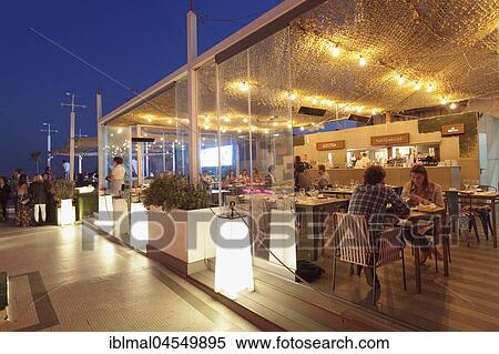Rooftop bar La Azotea del Circulo, Circulo de Bellas Artes, Madrid, Spain, Europe View Large Photo Image Stock Photography - Rooftop bar La Azotea del Circulo, Circulo de Bellas Artes, Madrid, Spain, Europe. Fotosearch