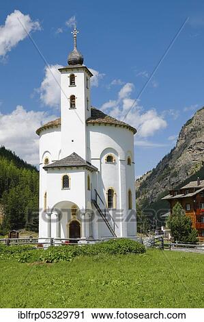 Round church, Saas-Balen, Valais, Switzerland, Europe View Large Photo Image Stock Image - Round church, Saas-Balen, Valais, Switzerland, Europe. Fotosearch