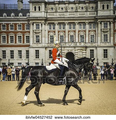 Royal Guard in red uniform on horse, The Life Guards, Household Cavalry Mounted Regiment, parade ground Horse Guards Parade, Changing of the Guard, Old Admiralty Building, Whitehall, Westminster, London, England, United Kingdom, Europe View Large Photo Image Stock Image - Royal Guard in red uniform on horse, The Life Guards, Household Cavalry Mounted Regiment, parade ground Horse Guards Parade, Changing of the Guard, Old Admiralty Building, Whitehall, Westminster, London, England, United Kingdom, Europe. Fotosearch