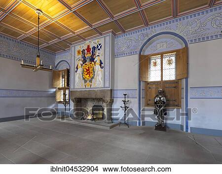 Picture - Royal Palace of James V, Stirling Castle, Stirling, Stirling and Falkirk, Scotland, United Kingdom, Europe. Fotosearch