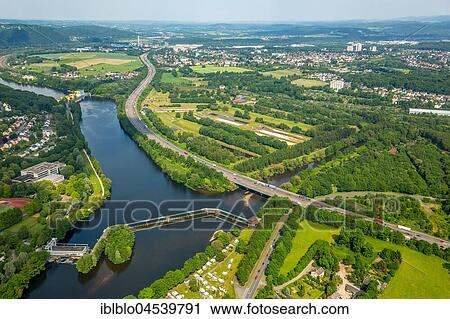 Ruhr valley, Hengsteysee, Volme estuary, Hagen, Ruhr area, North Rhine-Westphalia, Germany, Europe View Large Photo Image Stock Image - Ruhr valley, Hengsteysee, Volme estuary, Hagen, Ruhr area, North Rhine-Westphalia, Germany, Europe. Fotosearch