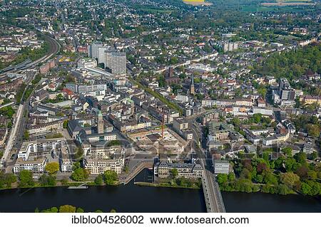 Ruhrbania, Ruhr shore, Mülheim Town Hall, Mülheim on the Ruhr, Ruhr district, North Rhine-Westphalia, Germany, Europe View Large Photo Image Stock Image - Ruhrbania, Ruhr shore, Mülheim Town Hall, Mülheim on the Ruhr, Ruhr district, North Rhine-Westphalia, Germany, Europe. Fotosearch
