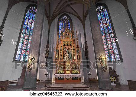 Sanctuary, Münster St. John, Neumarkt in the Upper Palatinate, Bavaria, Germany, Europe View Large Photo Image Stock Image - Sanctuary, Münster St. John, Neumarkt in the Upper Palatinate, Bavaria, Germany, Europe. Fotosearch