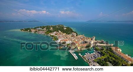Scaliger Castle, Sirmione, peninsula, Lake Garda, Lombardy, Italy, Europe View Large Photo Image Stock Image - Scaliger Castle, Sirmione, peninsula, Lake Garda, Lombardy, Italy, Europe. Fotosearch