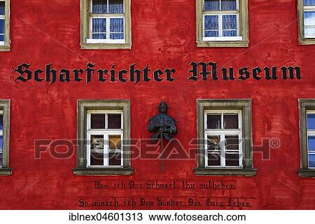Stock Image - Scharfrichter-Museum in Pottenstein, Franconian Switzerland, Upper Franconia, Bavaria, Germany, Europe. Fotosearch