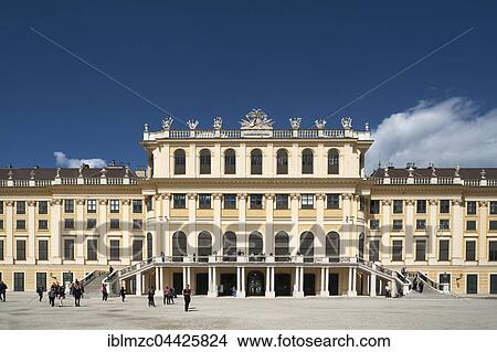 Schönbrunn Palace, Schönbrunn, Vienna, Austria, Europe View Large Photo Image Picture - Schönbrunn Palace, Schönbrunn, Vienna, Austria, Europe. Fotosearch