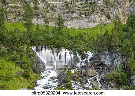 Picture - Seven wells, Simmenquelle, Simmental, Bern, Bernese Oberland, Switzerland, Europe. Fotosearch