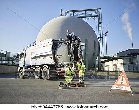 Sewer cleaning, gas storage facility, cleaning tube inserted into channel, Innsbruck, Tyrol, Austria, Europe View Large Photo Image Stock Photograph - Sewer cleaning, gas storage facility, cleaning tube inserted into channel, Innsbruck, Tyrol, Austria, Europe. Fotosearch