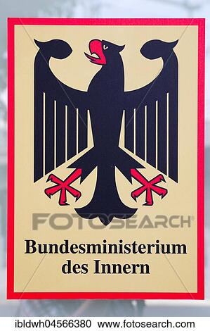 Shield with Federal eagle, Federal Ministry of the Interior, Berlin, Germany, Europe View Large Photo Image Stock Image - Shield with Federal eagle, Federal Ministry of the Interior, Berlin, Germany, Europe. Fotosearch