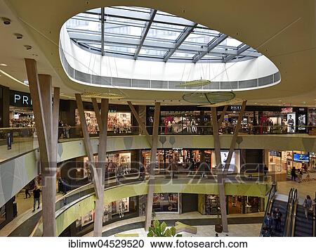 Shopping Center MILANEO, architects RKW Rhode Kellermann Wawrowsky, Europaviertel, Mailänder Platz, Stuttgart, Baden-Württemberg, Germany, Europe View Large Photo Image Stock Image - Shopping Center MILANEO, architects RKW Rhode Kellermann Wawrowsky, Europaviertel, Mailänder Platz, Stuttgart, Baden-Württemberg, Germany, Europe. Fotosearch