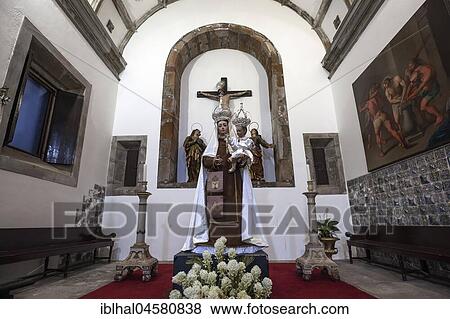 Side altar in the cathedral church, Cathedral, Se Catedral, Igreja de Santissimo Salvador da Se, interior view, Angra do Heroismo, UNESCO World Heritage Site, Terceira Island, Azores, Portugal, Europe View Large Photo Image Stock Photo - Side altar in the cathedral church, Cathedral, Se Catedral, Igreja de Santissimo Salvador da Se, interior view, Angra do Heroismo, UNESCO World Heritage Site, Terceira Island, Azores, Portugal, Europe. Fotosearch