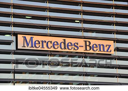 Sign, Mercedes brand, Stuttgart-Untertürkheim, Baden-Württemberg, Germany, Europe View Large Photo Image Stock Photo - Sign, Mercedes brand, Stuttgart-Untertürkheim, Baden-Württemberg, Germany, Europe. Fotosearch