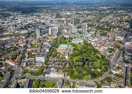 Skyline Essen, Stadtsgarten Südviertel, RWE-Tower, Essen, Ruhr area, North Rhine-Westphalia, Germany, Europe View Large Photo Image Stock Photo - Skyline Essen, Stadtsgarten Südviertel, RWE-Tower, Essen, Ruhr area, North Rhine-Westphalia, Germany, Europe. Fotosearch