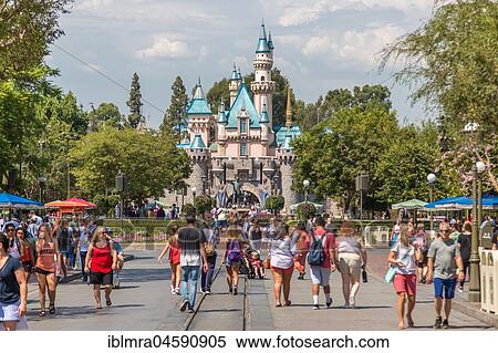 Sleeping Beauty Castle, Disneyland Park, Disneyland Resort, Anaheim, California, USA, North America View Large Photo Image Stock Photography - Sleeping Beauty Castle, Disneyland Park, Disneyland Resort, Anaheim, California, USA, North America. Fotosearch
