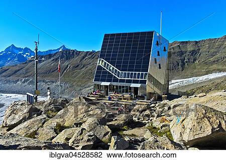 Solar panel on the Monte Rosa Hut, Zermatt, Valais, Switzerland, Europe View Large Photo Image Stock Image - Solar panel on the Monte Rosa Hut, Zermatt, Valais, Switzerland, Europe. Fotosearch