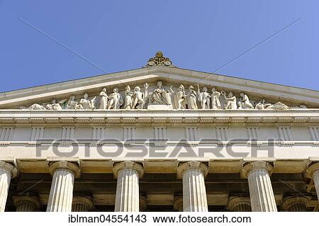 Southern Giebelfeld, Walhalla, Donaustauf, Bavarian Forest, Upper Palatinate, Bavaria, Germany, Europe View Large Photo Image Stock Image - Southern Giebelfeld, Walhalla, Donaustauf, Bavarian Forest, Upper Palatinate, Bavaria, Germany, Europe. Fotosearch