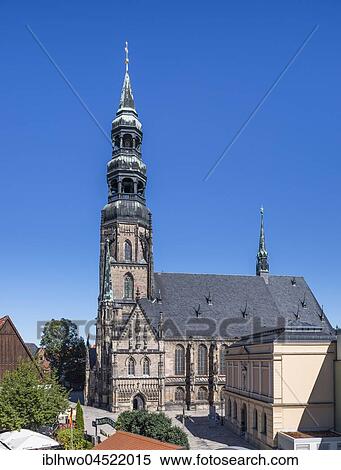 St. Marien Cathedral, Lutherstadt, Zwickau, Saxony, Germany, Europe View Large Photo Image Stock Photography - St. Marien Cathedral, Lutherstadt, Zwickau, Saxony, Germany, Europe. Fotosearch