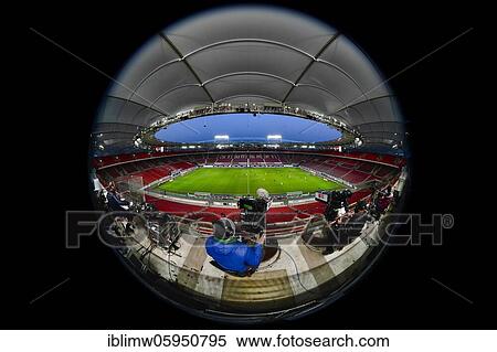 Stadium without spectators, ghost game in the Bundesliga, Mercedes-Benz Arena, Corona crisis, Stuttgart, Baden-Württemberg, Germany, Europe View Large Photo Image Stock Photography - Stadium without spectators, ghost game in the Bundesliga, Mercedes-Benz Arena, Corona crisis, Stuttgart, Baden-Württemberg, Germany, Europe. Fotosearch
