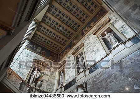 Staircase with sculptures in Austrian Parliament, opened in 1883, Vienna, Austria, Europe View Large Photo Image Stock Image - Staircase with sculptures in Austrian Parliament, opened in 1883, Vienna, Austria, Europe. Fotosearch