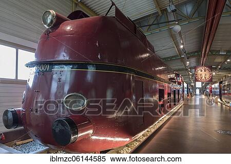 Steam locomotive 05001 with streamlined fairing of the German Reichsbahn, built 1935, DB Museum, Nuremberg, Middle Franconia, Bavaria, Germany, Europe View Large Photo Image Stock Photography - Steam locomotive 05001 with streamlined fairing of the German Reichsbahn, built 1935, DB Museum, Nuremberg, Middle Franconia, Bavaria, Germany, Europe. Fotosearch