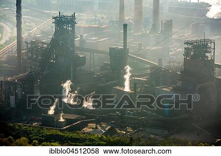Steelworks ThyssenKrupp Steel, furnace on the Rhine, Schwelgern, Duisburg, Ruhr area, North Rhine-Westphalia, Germany, Europe View Large Photo Image Stock Photo - Steelworks ThyssenKrupp Steel, furnace on the Rhine, Schwelgern, Duisburg, Ruhr area, North Rhine-Westphalia, Germany, Europe. Fotosearch