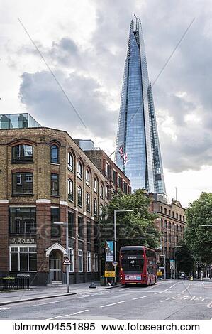 Street scene, The Shard skyscraper, London, England, United Kingdom, Europe View Large Photo Image Stock Photography - Street scene, The Shard skyscraper, London, England, United Kingdom, Europe. Fotosearch