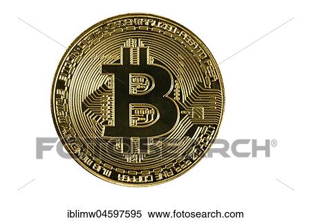 Symbol image digital currency, gold physical coin Bitcoin View Large Photo Image Stock Photography - Symbol image digital currency, gold physical coin Bitcoin. Fotosearch