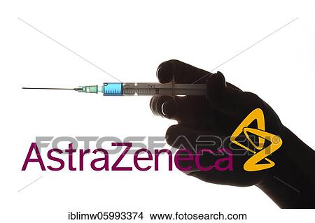 Symbol picture Corona vaccine of the company ASTRAZENECA, hand with syringe, corona crisis, Baden-Württemberg, Germany, Europe View Large Photo Image Picture - Symbol picture Corona vaccine of the company ASTRAZENECA, hand with syringe, corona crisis, Baden-Württemberg, Germany, Europe. Fotosearch