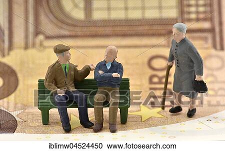 Symbolic image pension, pensioner, long-term care insurance, private and state provisions, bank notes, euro View Large Photo Image Stock Image - Symbolic image pension, pensioner, long-term care insurance, private and state provisions, bank notes, euro. Fotosearch