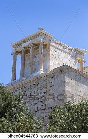 Temple of Athena Nike, Acropolis, Athens, Greece, Europe View Large Photo Image Stock Image - Temple of Athena Nike, Acropolis, Athens, Greece, Europe. Fotosearch