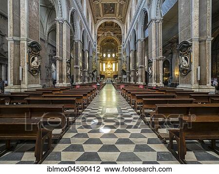The Cathedral Duomo di Napoli, Cappella San Gennaroi at the Piazzetta Gulia del Duomo, Naples, Campania, Italy, Europe View Large Photo Image Stock Image - The Cathedral Duomo di Napoli, Cappella San Gennaroi at the Piazzetta Gulia del Duomo, Naples, Campania, Italy, Europe. Fotosearch