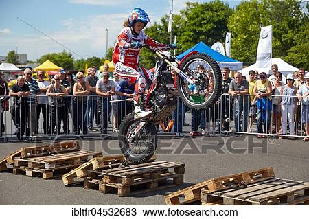 Theresa Bäuml, 2016 European Trial champion, motorbike trial competition, Koblenz, Rhineland-Palatinate, Germany, Europe View Large Photo Image Stock Image - Theresa Bäuml, 2016 European Trial champion, motorbike trial competition, Koblenz, Rhineland-Palatinate, Germany, Europe. Fotosearch