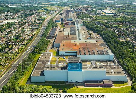 Stock Photo - Thyssenkrupp Steel Europe AG, factory Bochum, steel factory, heavy industry, Bochum, Ruhr area, North Rhine-Westphalia, Germany, Europe. Fotosearch