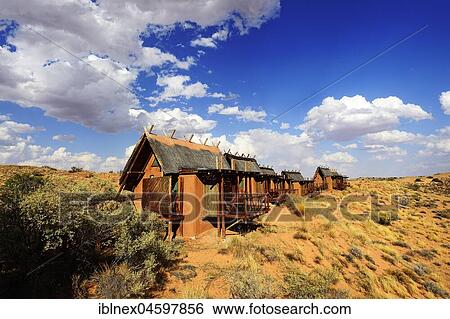 Tourist accommodation, Xaus Lodge, Kglagadi Transfrontier Park, Kalahari, North Cape, South Africa, Africa View Large Photo Image Stock Photograph - Tourist accommodation, Xaus Lodge, Kglagadi Transfrontier Park, Kalahari, North Cape, South Africa, Africa. Fotosearch