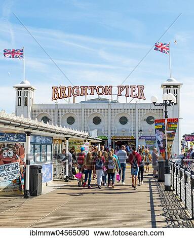 Tourists on the Brighton Palace Pier, Brighton, East Sussex, England, Great Britain, United Kingdom, Europe View Large Photo Image Stock Image - Tourists on the Brighton Palace Pier, Brighton, East Sussex, England, Great Britain, United Kingdom, Europe. Fotosearch