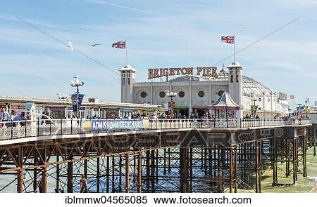 Tourists on the Brighton Palace Pier, Brighton, East Sussex, England, Great Britain, United Kingdom, Europe View Large Photo Image Stock Photography - Tourists on the Brighton Palace Pier, Brighton, East Sussex, England, Great Britain, United Kingdom, Europe. Fotosearch