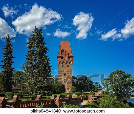 Stock Image - Tower of the Castle, Tangermünde, Saxony-Anhalt, Germany, Europe. Fotosearch