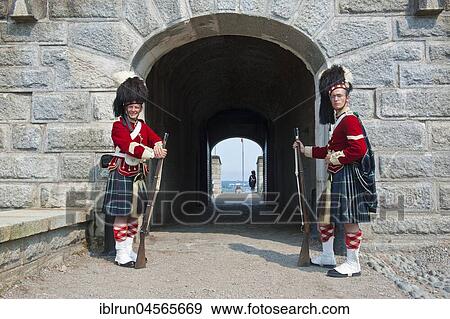 Traditional dressed guards, Fort George, Citadel Hill, Halifax, Nova Scotia, Canada, North America View Large Photo Image Stock Photo - Traditional dressed guards, Fort George, Citadel Hill, Halifax, Nova Scotia, Canada, North America. Fotosearch