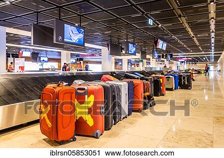 Stock Image - Trial operation of the new Berlin airport BER, Schönefeld, Germany, Europe. Fotosearch