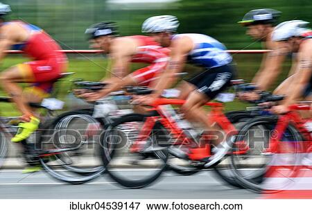 Triathlon, Sprint European Championship, Men, Düsseldorf, Germany, Europe View Large Photo Image Stock Photo - Triathlon, Sprint European Championship, Men, Düsseldorf, Germany, Europe. Fotosearch