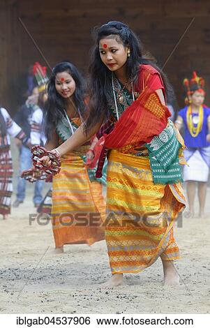 Tribal ritual dance at the Hornbill Festival, Kohima, Nagaland, India, Asia View Large Photo Image Stock Photograph - Tribal ritual dance at the Hornbill Festival, Kohima, Nagaland, India, Asia. Fotosearch
