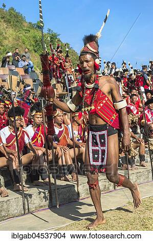 Tribesmen at the Hornbill Festival, Kohima, Nagaland, India, Asia View Large Photo Image Picture - Tribesmen at the Hornbill Festival, Kohima, Nagaland, India, Asia. Fotosearch