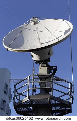 TV satellite broadcasting system in front of WDR Düsseldorf, Westdeutscher Rundfunk, Medienhafen, North Rhine-Westphalia, Germany, Europe View Large Photo Image Stock Image - TV satellite broadcasting system in front of WDR Düsseldorf, Westdeutscher Rundfunk, Medienhafen, North Rhine-Westphalia, Germany, Europe. Fotosearch