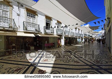 Typical floor tiles in the old town of Faro, Algarve, Portugal, Europe View Large Photo Image Stock Image - Typical floor tiles in the old town of Faro, Algarve, Portugal, Europe. Fotosearch