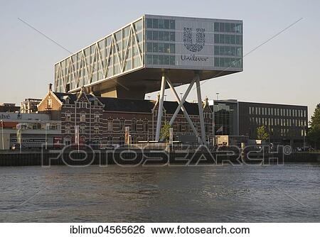 Unilever Office building, modern offices built over old factory buildings, Rotterdam, Netherlands View Large Photo Image Stock Photograph - Unilever Office building, modern offices built over old factory buildings, Rotterdam, Netherlands. Fotosearch